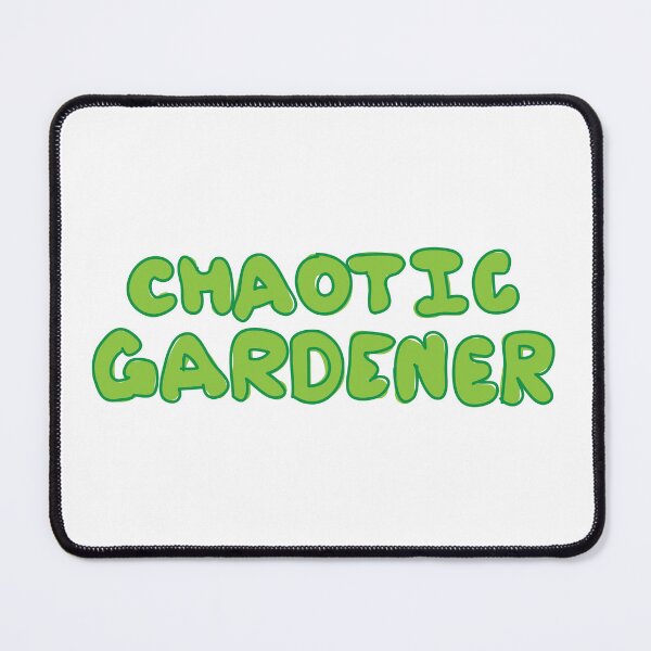 Item preview, Chaotic gardener green cute bubble letters designed and sold by fluffyfamcraft.