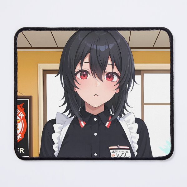 Item preview, Umi Asanagi Second Prettiest Girl Diner Uniform Shy Look designed and sold by bystudiolereve.