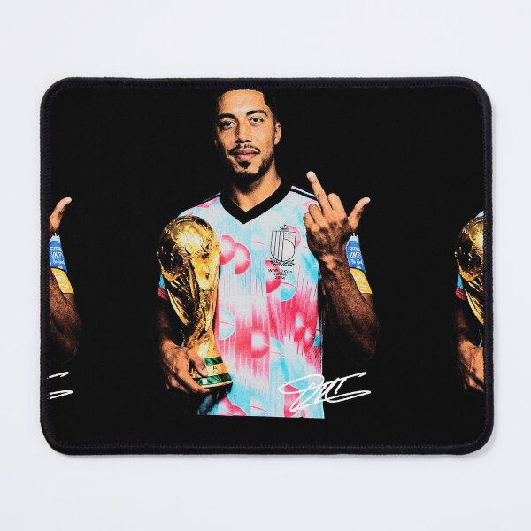 Item preview, Belgium football player middle finger signature designed and sold by Thudesign85.