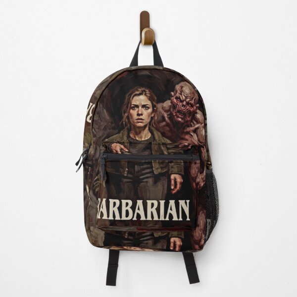 Item preview, Barbarian Horror Thriller Movie Tribute Art Poster designed and sold by Art's Diner.