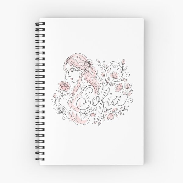 Item preview, Sofia Personalized Name Floral Boho Woman Art designed and sold by rich-moda.