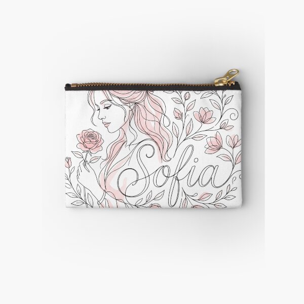 Item preview, Sofia Personalized Name Floral Boho Woman Art designed and sold by rich-moda.