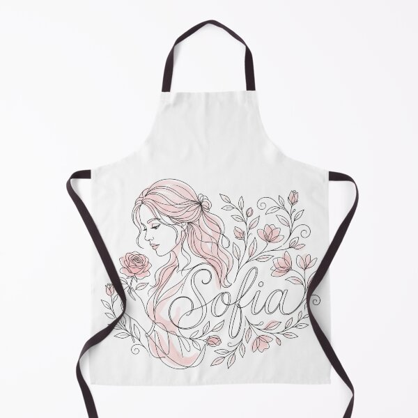 Item preview, Sofia Personalized Name Floral Boho Woman Art designed and sold by rich-moda.