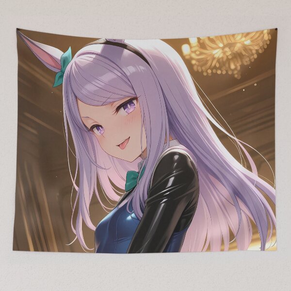 Item preview, Mejiro McQueen Uma Musume Pretty Derby Elegant Bunny Night Glow designed and sold by bystudiolereve.