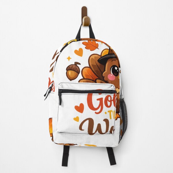 Item preview, Gobble ’Til You Wobble Cute Turkey Thanksgiving Autumn Design designed and sold by Moonlight Studio.