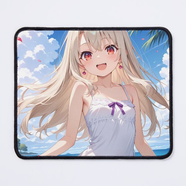 Item preview, Illyasviel von Einzbern Fate Stay Night Beach Sky Joy designed and sold by bystudiolereve.