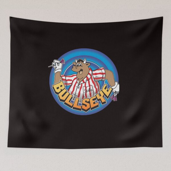 Item preview, Cartoon Bull With Darts Target Graphic designed and sold by VanguardSkull.