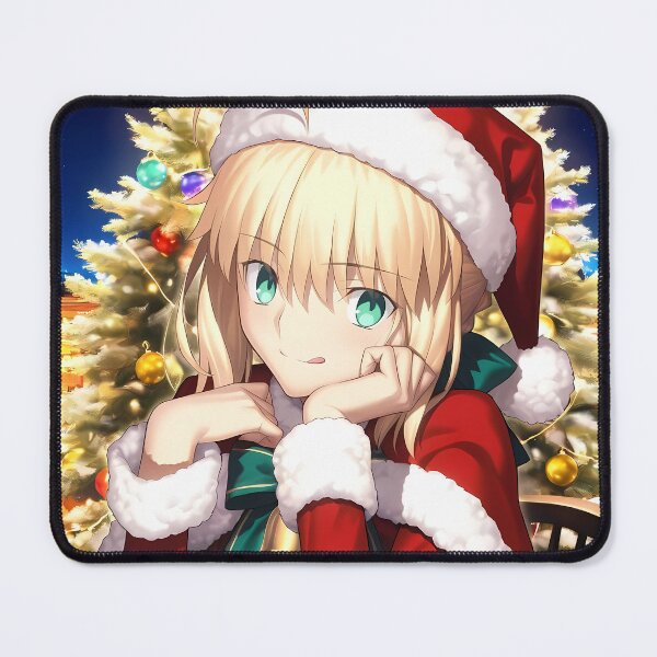Item preview, Saber Fate Stay Night Christmas Cafe Evening designed and sold by bystudiolereve.