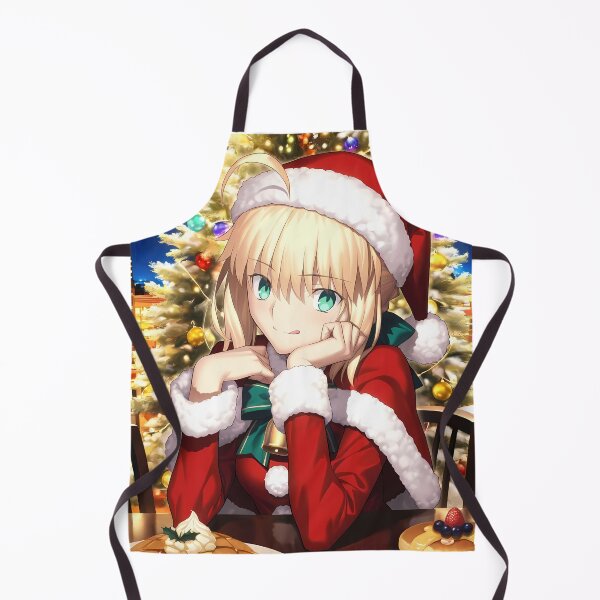 Item preview, Saber Fate Stay Night Christmas Cafe Evening designed and sold by bystudiolereve.