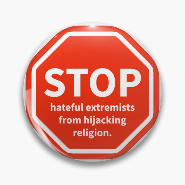 Item preview, Stop hateful extremists from hijacking religion. designed and sold by Rachel the Artist .