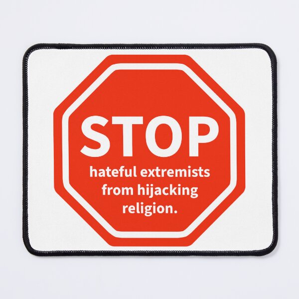 Item preview, Stop hateful extremists from hijacking religion. designed and sold by Rachel the Artist .