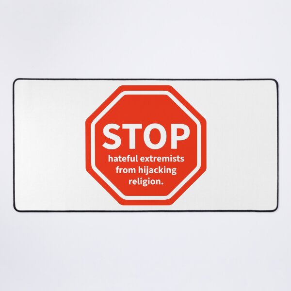 Item preview, Stop hateful extremists from hijacking religion. designed and sold by Rachel the Artist .