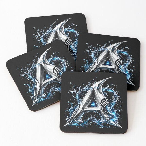 Item preview, Abyssal Finforge: The Pisces Shark Alphabet designed and sold by BlissBlvdShop.