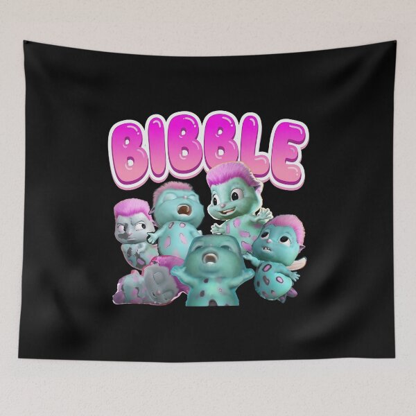 Item preview, Whimsical Creature Group Pink Lettering Art designed and sold by Sleepsyndrome.