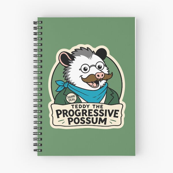 Item preview, Teddy the Progressive Possum - Worker Rights Mascot designed and sold by Hearth and Rook.