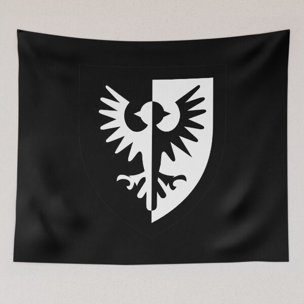 Item preview, Contrast Crest Shield Emblem Graphic designed and sold by Sleepsyndrome.