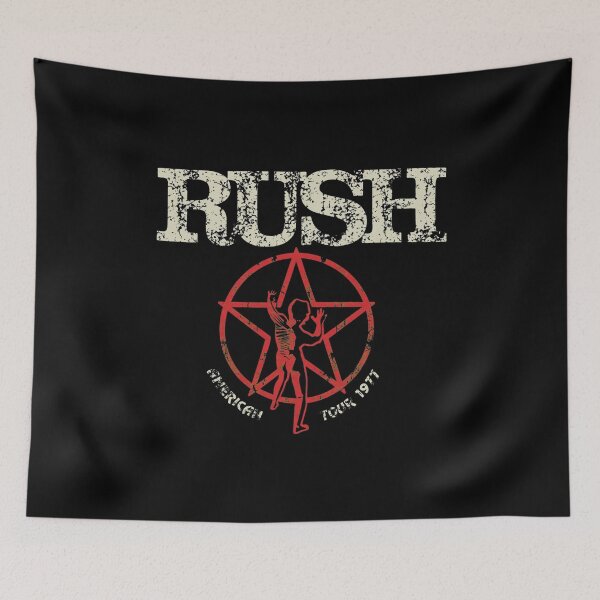 Item preview, RUSHs American Tour 1977 Distressed Rock designed and sold by ArgusArtcraft.