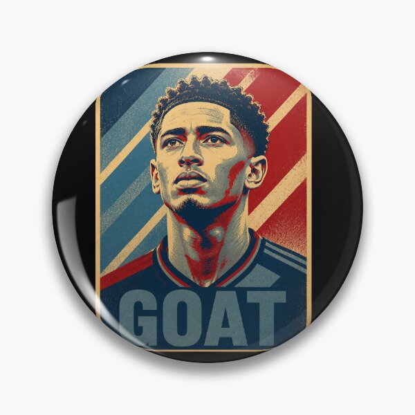 Item preview, Jude Bellingham - G.O.A.T Typography designed and sold by delacerdaan.