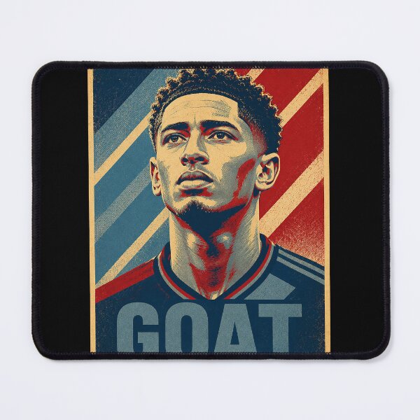 Item preview, Jude Bellingham - G.O.A.T Typography designed and sold by delacerdaan.
