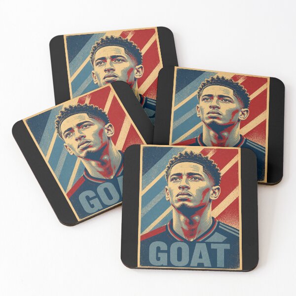 Item preview, Jude Bellingham - G.O.A.T Typography designed and sold by delacerdaan.
