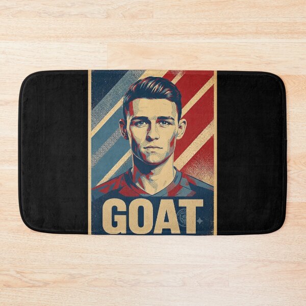 Item preview, Phil Foden - G.O.A.T Typography designed and sold by delacerdaan.