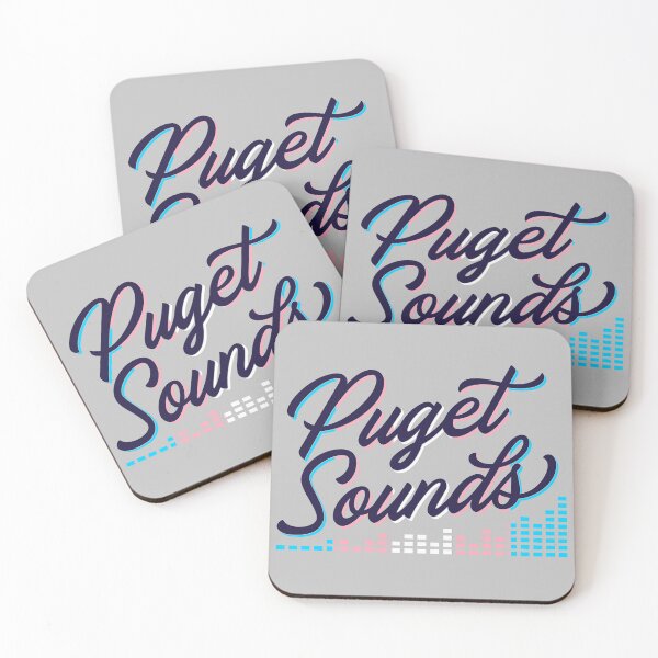 Item preview, Trans Pride Puget Sounds New Logo Black designed and sold by PugetSoundsDJ.