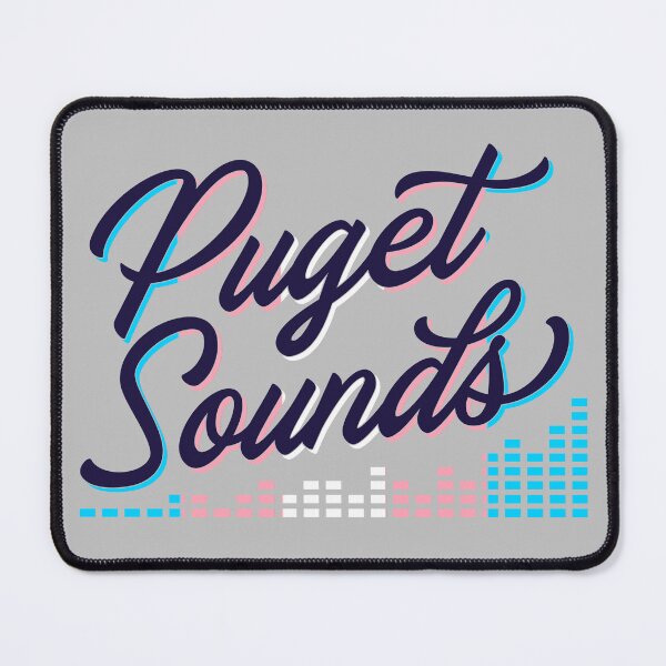 Item preview, Trans Pride Puget Sounds New Logo Black designed and sold by PugetSoundsDJ.