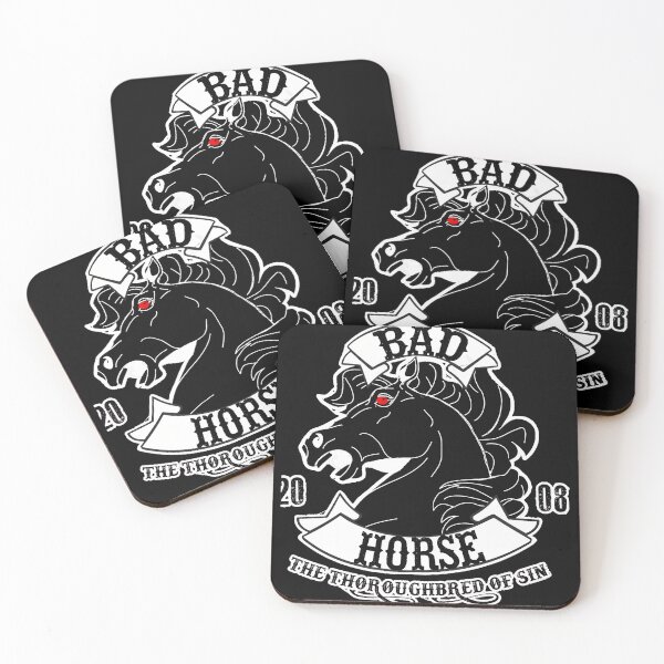 Item preview, Rebellious Horse Emblem Dark Sin Graphic designed and sold by Thefulavocado.
