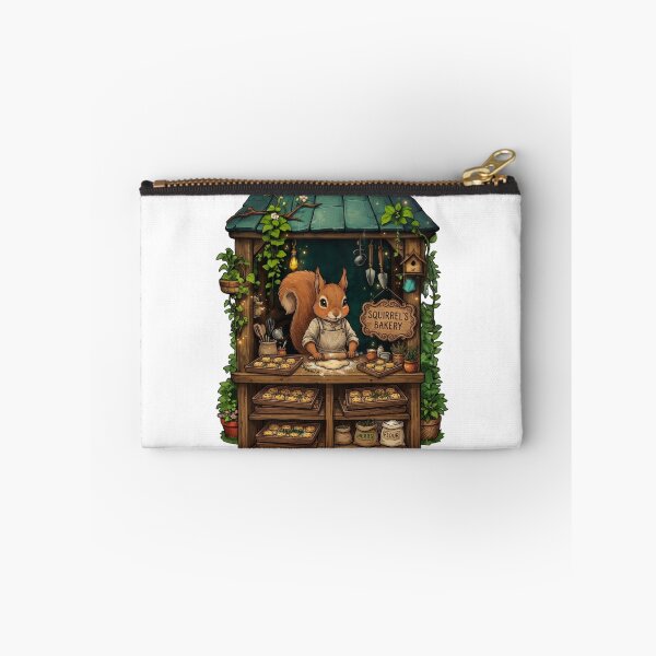 Item preview, Squirrel's Bakery | Cozy Woodland Bakery | Cottagecore Baking Art | Cute Squirrel Baker | Fantasy Forest Bakery | Baking Lover Gift designed and sold by MrDev.