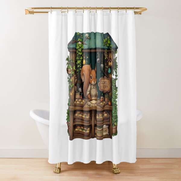 Item preview, Squirrel's Bakery | Cozy Woodland Bakery | Cottagecore Baking Art | Cute Squirrel Baker | Fantasy Forest Bakery | Baking Lover Gift designed and sold by MrDev.