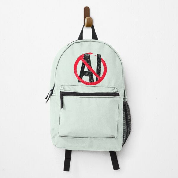 Aperçu de l'œuvre Aucun logo d'IA / Symbole anti-IA créée et vendue par Frank J. Art.