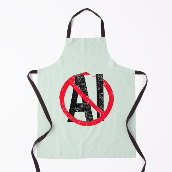 Item preview, No AI Logo / Anti-AI Symbol designed and sold by Frank J. Art.