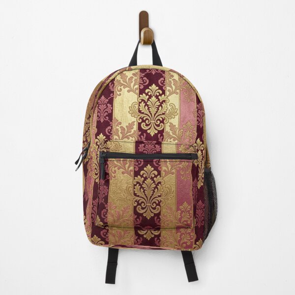 Item preview, Burgundy, Pink & Gold Striped Damask designed and sold by DesignsByPrnces.