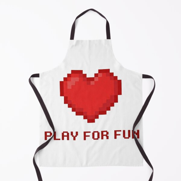 Item preview, Retro Pixel Art Heart - PLAY FOR FUN designed and sold by OPTTAS.