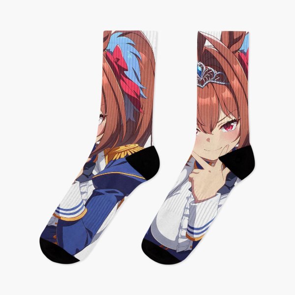 Item preview, Daiwa Scarlet Uma Musume Pretty Derby Smirk Blue Uniform designed and sold by MicaheHaffner.