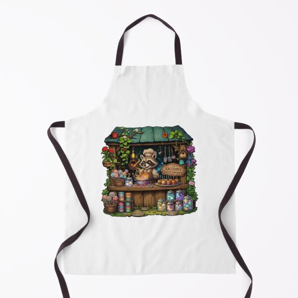 Item preview, The Raccoon's Sweets Emporium | Magical Candy Shop | Cute Raccoon Candy Maker | Fantasy Sweet Shop | Cottagecore Candy Store | Whimsical Dessert Art designed and sold by MrDev.