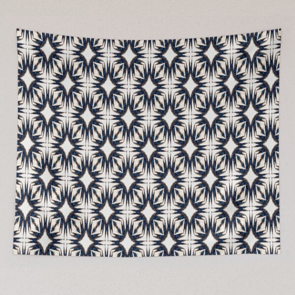 Item preview, Black and White Diamond Pattern designed and sold by Shy Fractal Designs.
