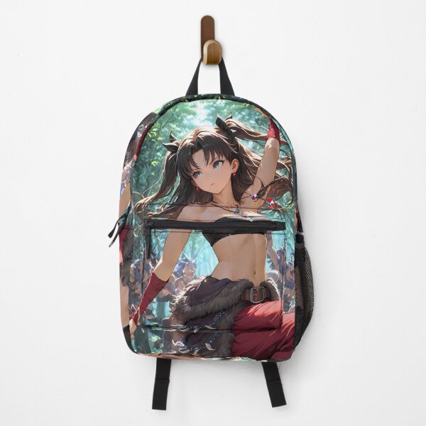 Item preview, Rin Tohsaka Fate Stay Night Forest Warrior Pose designed and sold by MicaheHaffner.