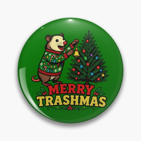 Item preview, Possum Pop Art Christmas designed and sold by thetinymenace.