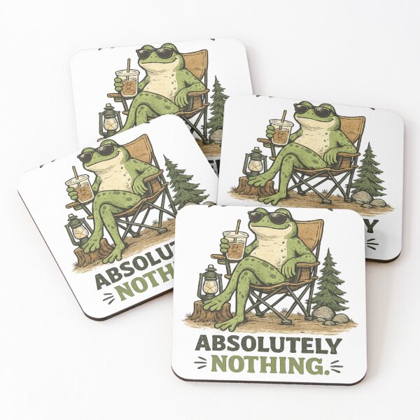 Item preview, Funny Camping Frog T-Shirt Design | Vintage designed and sold by Saeed  Ahmad.