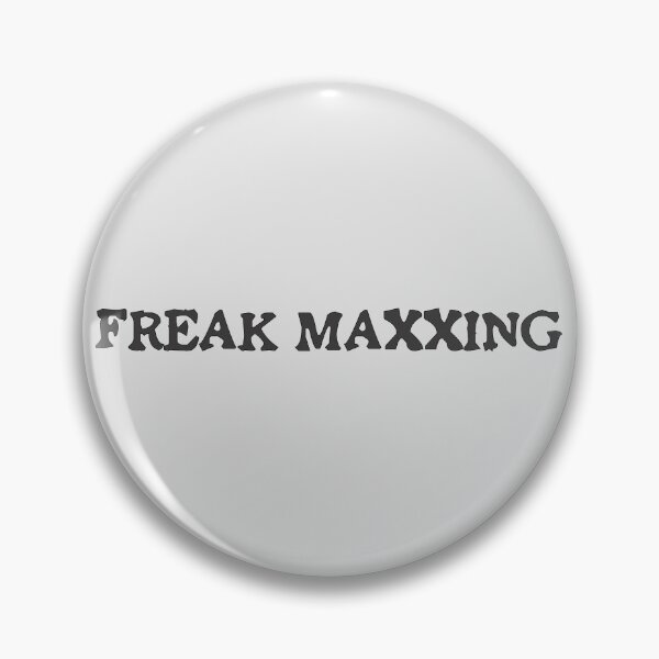 Item preview, FREAK MAXXING Funny Obsessed Weirdos Meme black designed and sold by TackyTime.