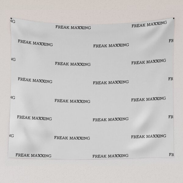 Item preview, FREAK MAXXING Funny Obsessed Weirdos Meme black designed and sold by TackyTime.