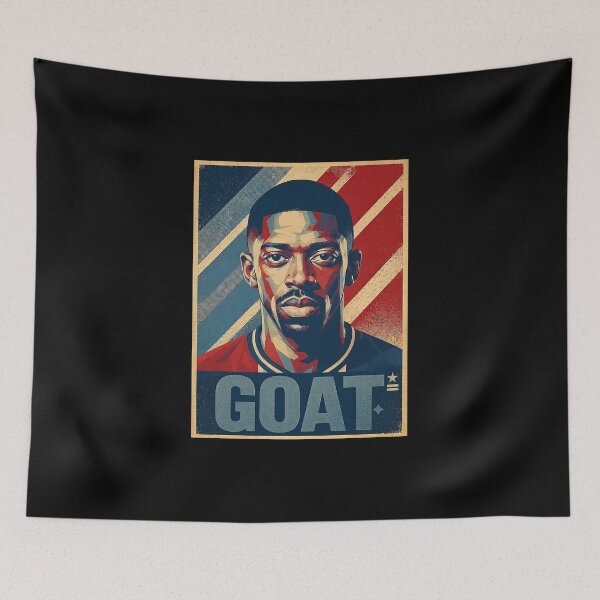 Item preview, Ousmane Dembele - G.O.A.T Typography designed and sold by delacerdaan.