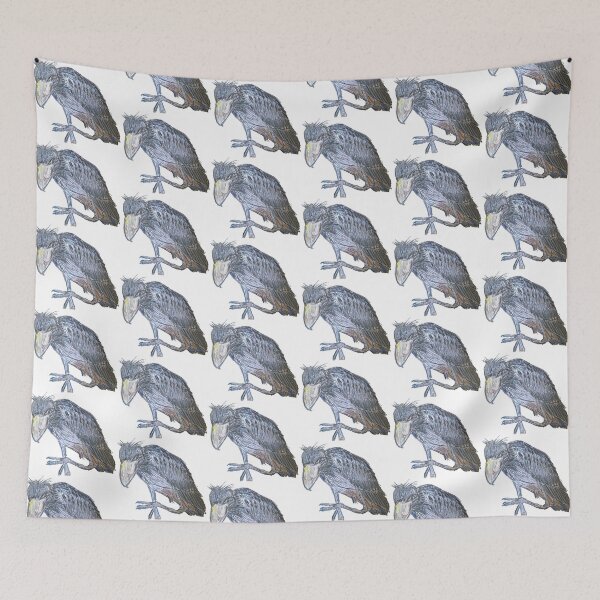Item preview, Mischievous Shoebill designed and sold by woodland-towers.