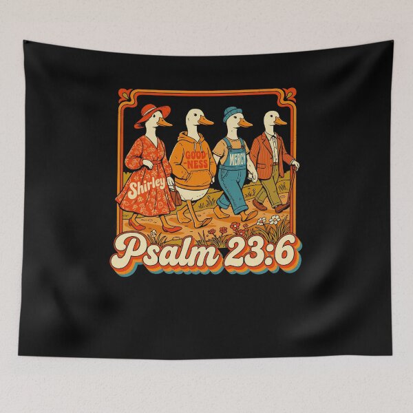Item preview, Shirley Goodness Mercy Psalm 23:6 Christian Bible Verse designed and sold by studio-ssaam.