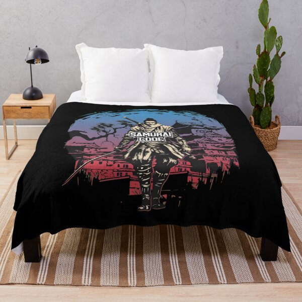 Item preview, Lone Blade Against Sunset Fortress designed and sold by fiyuuart.