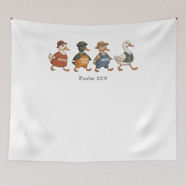 Item preview, Shirley Goodness and Mercy Funny Christian Bible Verse designed and sold by studio-ssaam.