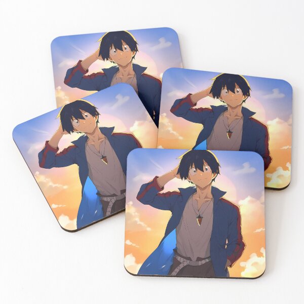 Item preview, Simon Gurren Lagann Sunny Sky Hero With Classic Anime Smile designed and sold by Williamhallano.