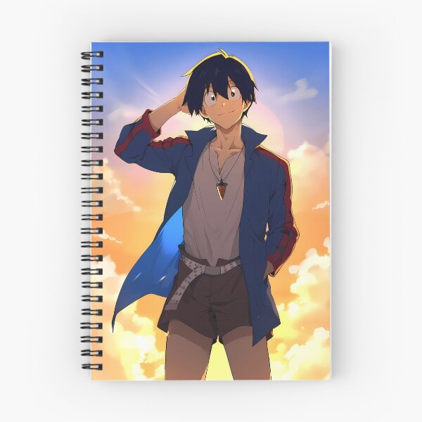 Item preview, Simon Gurren Lagann Sunny Sky Hero With Classic Anime Smile designed and sold by Williamhallano.
