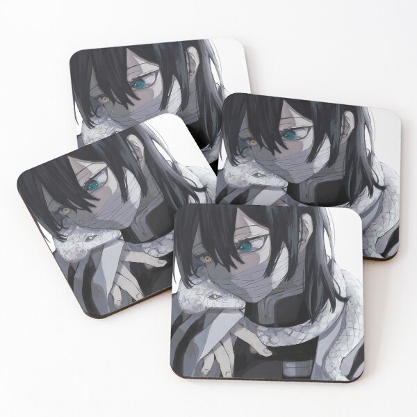 Item preview, Obanai Iguro Demon Slayer Quiet Serpent Gaze Portrait designed and sold by Williamhallano.